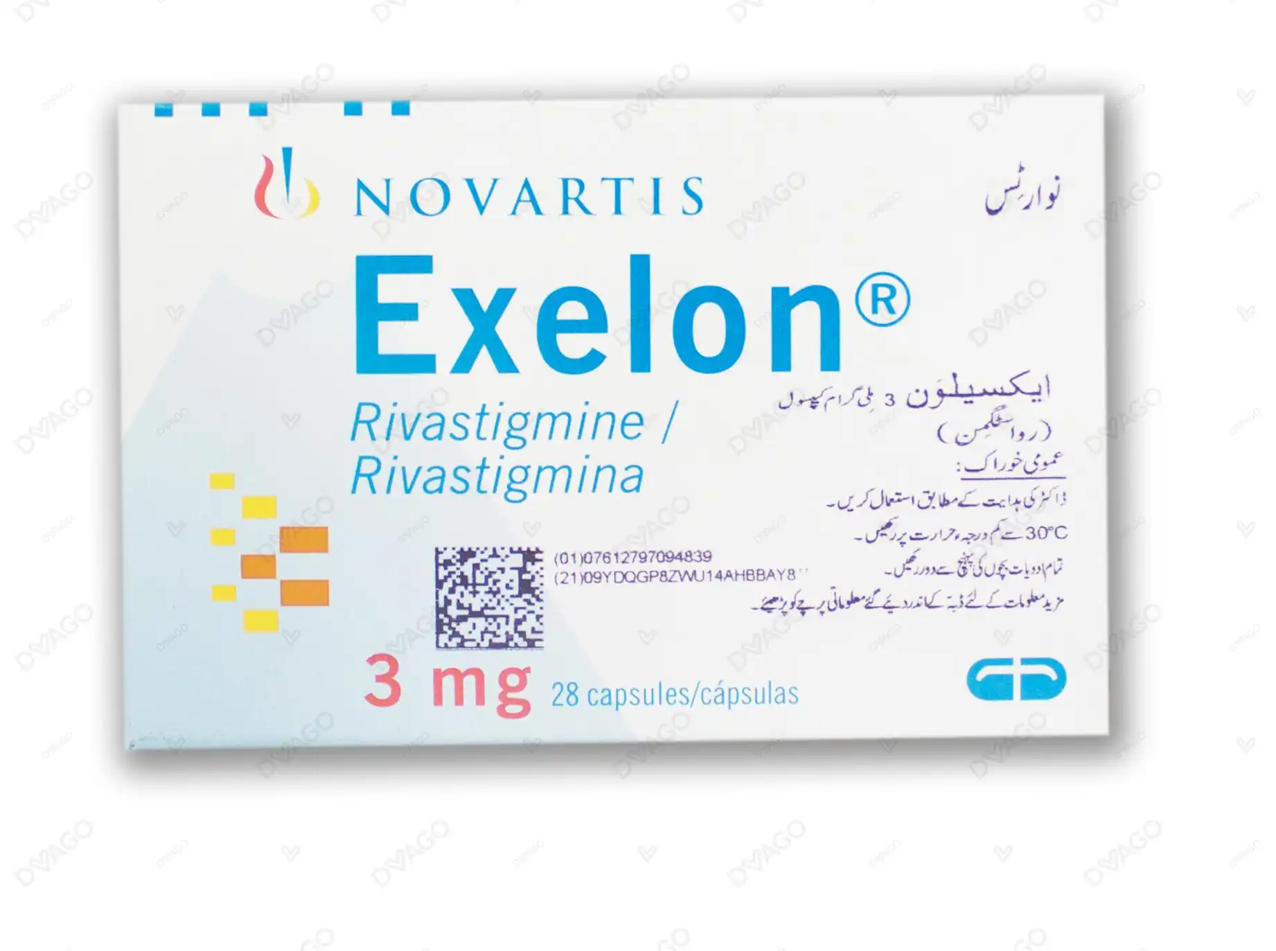 Exelon Capsules 3mg